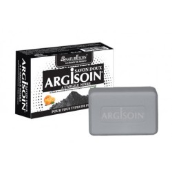NATURESOIN ARGISOIN SAVON DOUX A L’ARGILE NOIRE 125G
