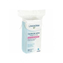 GILBERT LINIDERM carrés de soin 100 unités
