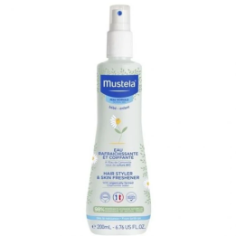 MUSTELA Eau Rafraîchissante et Coiffante Bébé Sans Alcool - 200ml