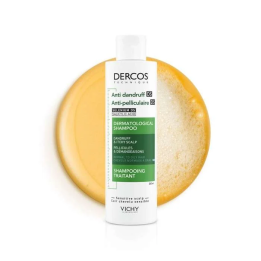 Vichy Dercos Shampooing Anti-Pelliculaire DS Cheveux Normaux à Gras - 200ml
