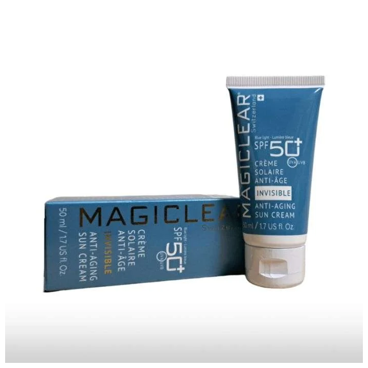 MAGICLEAR Crème Solaire Anti-Âge Invisible SPF50+ - 50ml