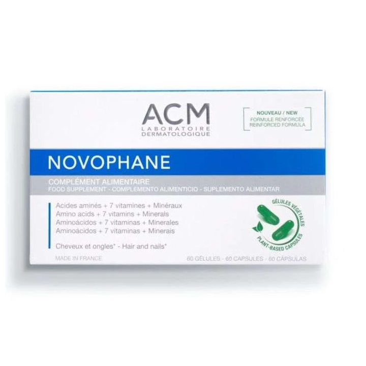 ACM Novophane Ongles et Cheveux Fortifiant - 60 Gélules