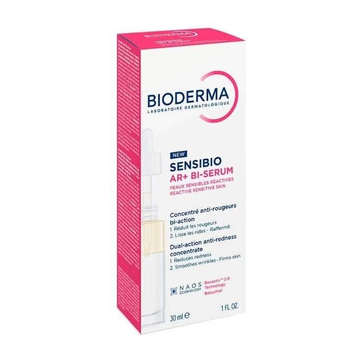 BIODERMA Sensibio AR+ Bi-Sérum Anti-Rougeurs Concentré Apaisant - 30ml