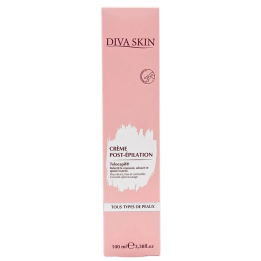 DIVA SKIN Crème Post-Épilation Apaisante & Anti-Repousse - 100ml