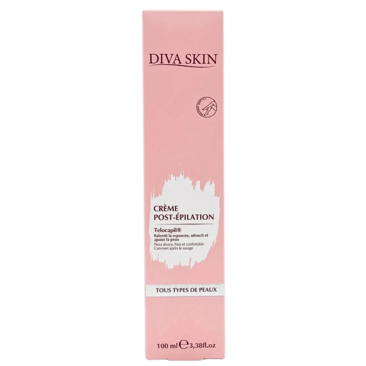 DIVA SKIN Crème Post-Épilation Apaisante & Anti-Repousse - 100ml