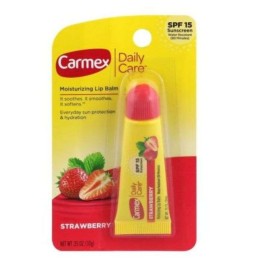 CARMEX Baume à Lèvres Tube Fraise Protection SPF15 - 10g