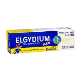 ELGYDIUM Dentifrice Kids Arôme Banane 2-6 Ans - 50ml