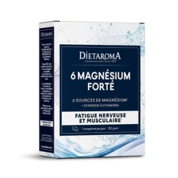 DIETAROMA 6 Magnésium Forté Énergie & Stress - 30 Comprimés