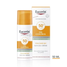 Eucerin Sun Gel-Crème Oil Control Toucher Sec SPF 50+ - 50ml