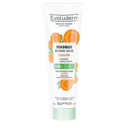 EVOLUDERM Soin du Visage Masque Bonne Mine Carotte - 150g