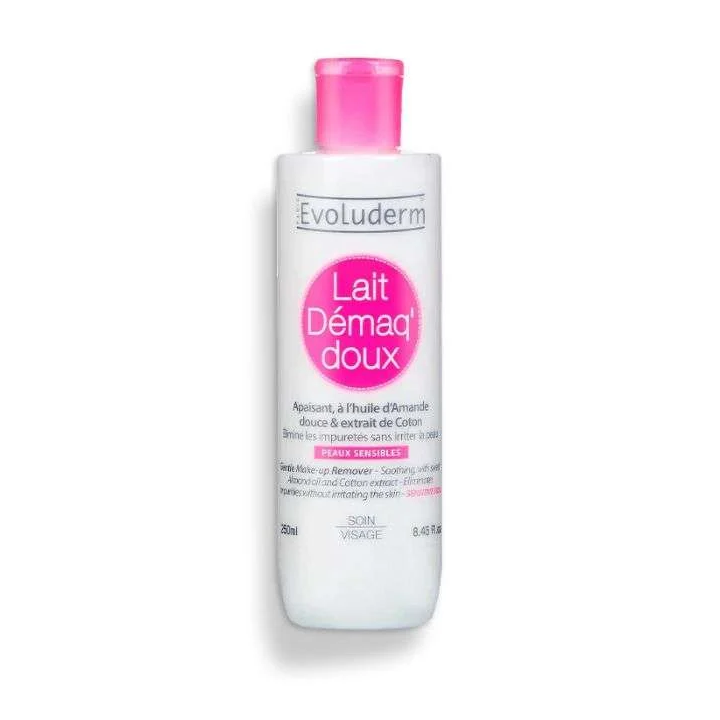 EVOLUDERM Lait Démaquillant Doux Peaux Sensibles - 250ml