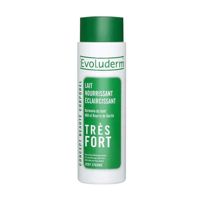 EVOLUDERM Lait Nourrissant Éclaircissant Très Fort - 500ml
