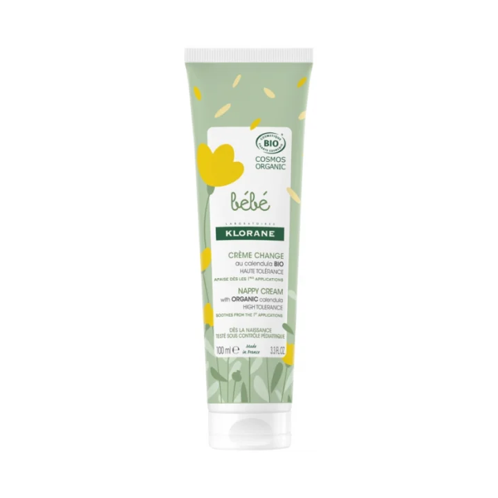 KLORANE BÉBÉ Crème de Change Haute Tolérance au Calendula - 100ml