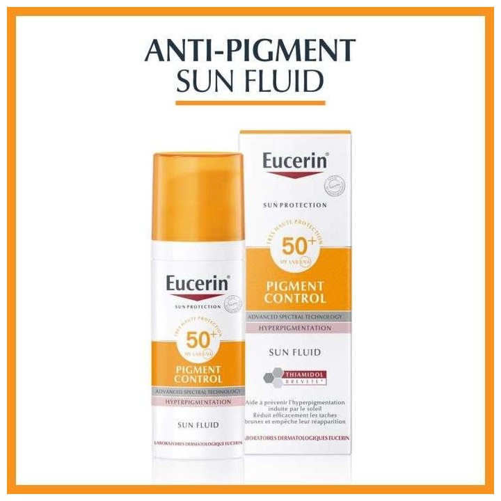 Eucerin Sun Fluide Pigment Control SPF 50+ - 50ml