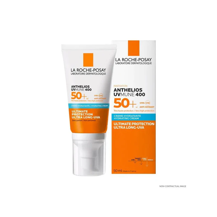 La Roche-Posay Anthelios UVMune 400 Crème Hydratante SPF50+ Invisible - 50ml