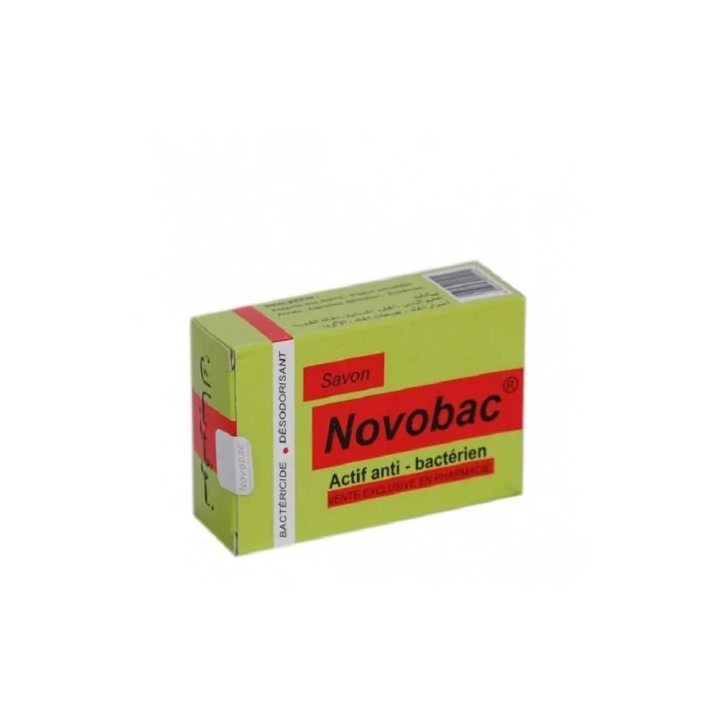 NOVOBAC Savon Actif Anti-Bactérien Purifiant - 100g