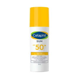 CETAPHIL Sun Face Fluide Ultra-Léger SPF 50+ Tous Types de Peaux - 50ml