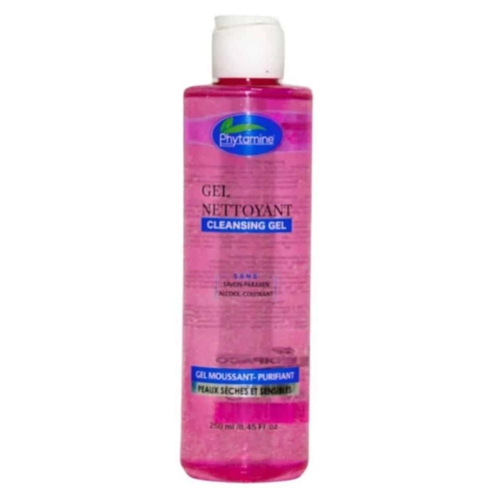 PHYTAMINE Gel Nettoyant Moussant Purifiant Peau Sèche et Sensible - 250ml