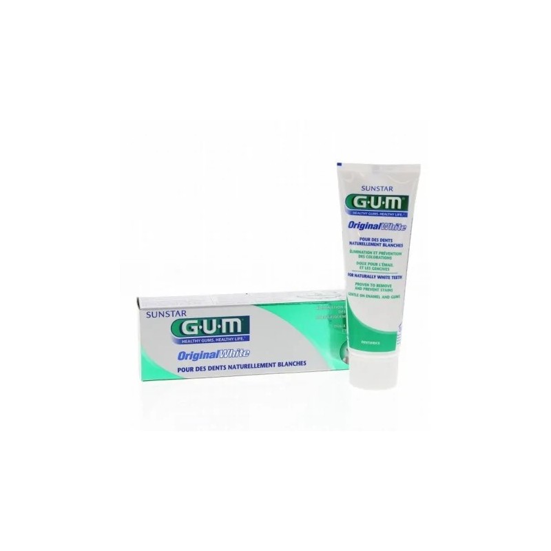 GUM DENTIFRICE ORIGINAL WHITE 75ML