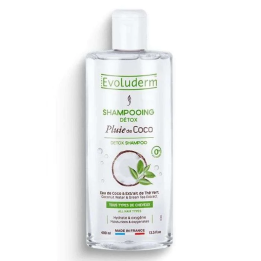 EVOLUDERM Shampooing Détox Pluie de Coco - 400ml