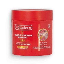 EVOLUDERM Masque Cheveux Régénérant Color à la Kératine - 500ml