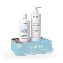 VALARY Pack Duo Éclaircissant Anti-Taches (Crème 200ml + Gel Nettoyant 250ml)
