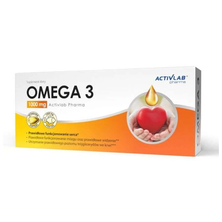 ACTIVLAB Omega 3 1000 mg - 60 Capsules