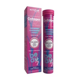 ACTIVLAB Collagène Saveur Fraise - 20 Comprimés Effervescents