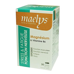 MAELYS Magnésium & Vitamine B6 - 30 Gélules