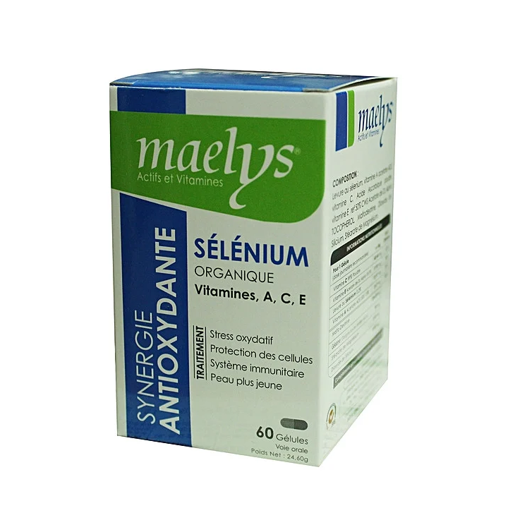 MAELYS Sélénium Organique A, C, E - 60 Gélules