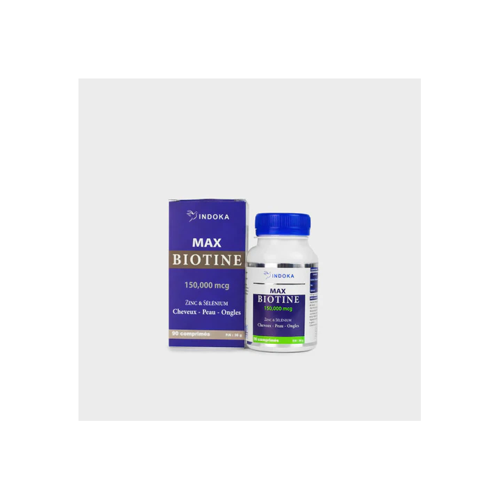 INDOKA Max Biotine 150mg - 90 Comprimés