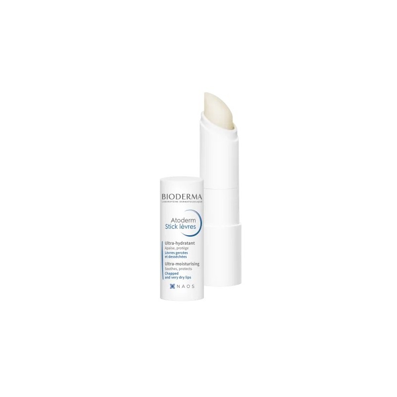 BIODERMA ATODERM STICK LEVRES 4g Apaise Et Répare