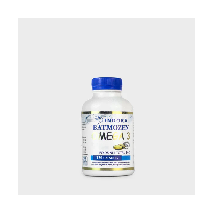INDOKA Batmozen Omega 3 - 120 Capsules