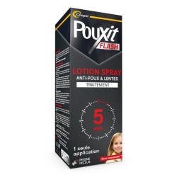 POUXIT FLASH - Traitement Lotion Anti-Poux et Lentes 150ml