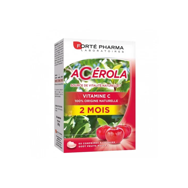 FORTE PHARMA Acérola - 60 Comprimés