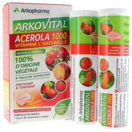 ARKOPHARMA Arkovital Acérola 1000 - 30 Comprimés