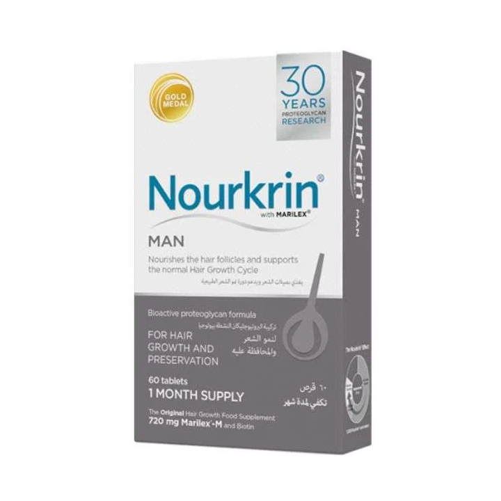 NOURKRIN Homme - 60 Comprimés