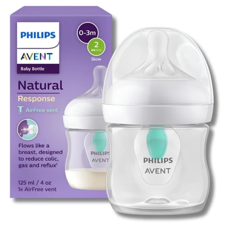 AVENT Biberon Natural AirFree 125ml 0m+