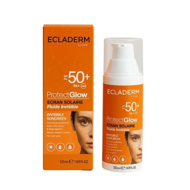 ECLADERM Luxe Protect Glow SPF50+ Fluide Invisible - 50ml