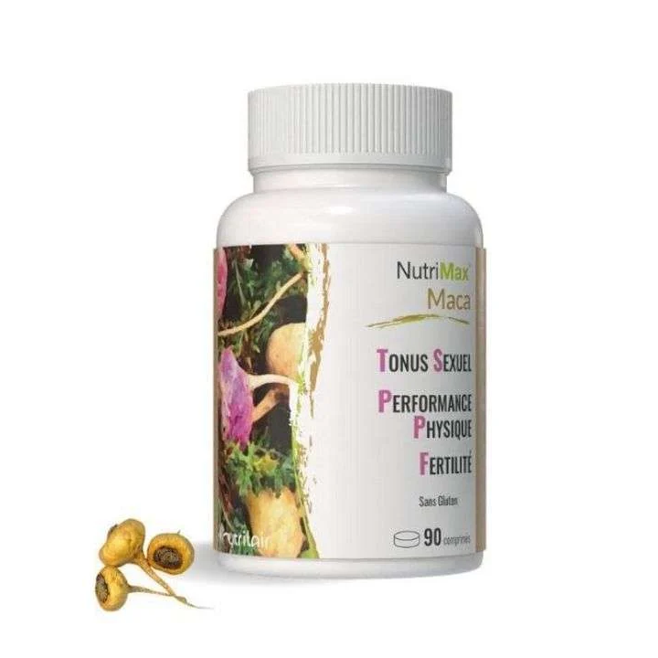 NUTRILAIR Nutrimax Maca - 90 Comprimés