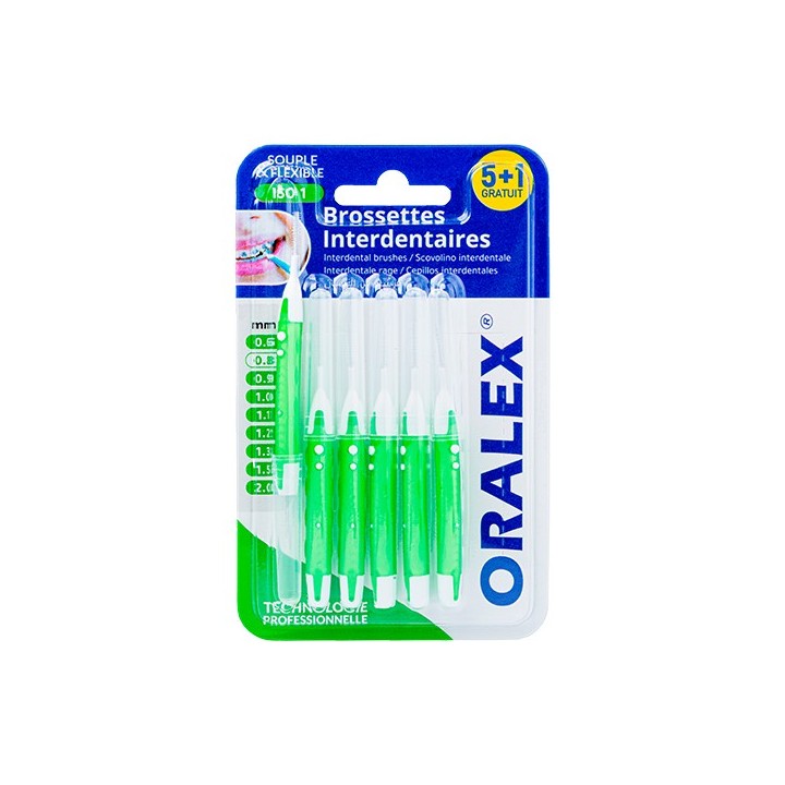 Oralex Brossettes Interdentaires Extra Soft - 0.8mm (ISO 1)