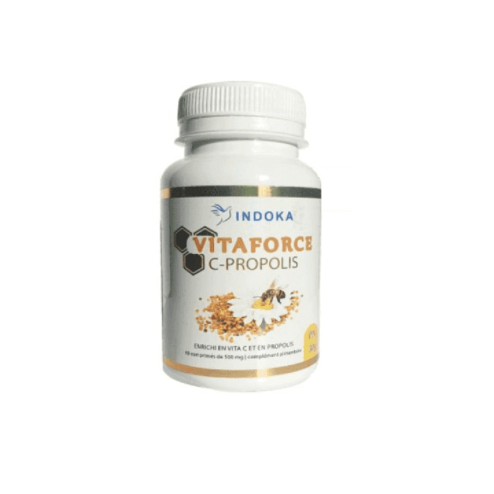 INDOKA Vitaforce C-Propolis - 60 Comprimés