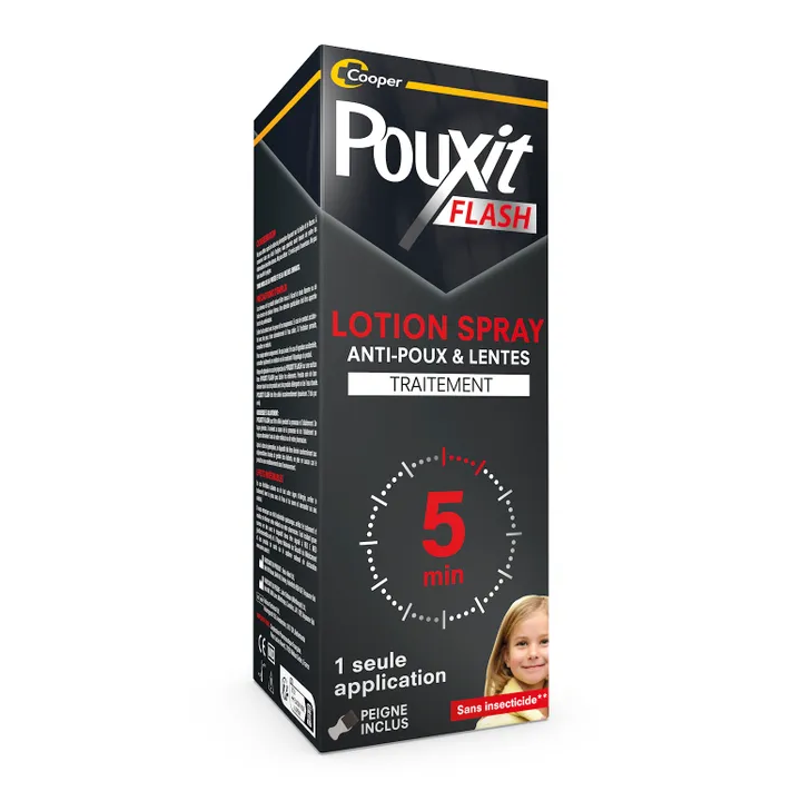 POUXIT Flash Lotion Anti-Poux et Anti-Lentes Express - 150ml