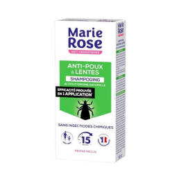 MARIE ROSE Shampoing Anti-Poux et Anti-Lentes - 125ml