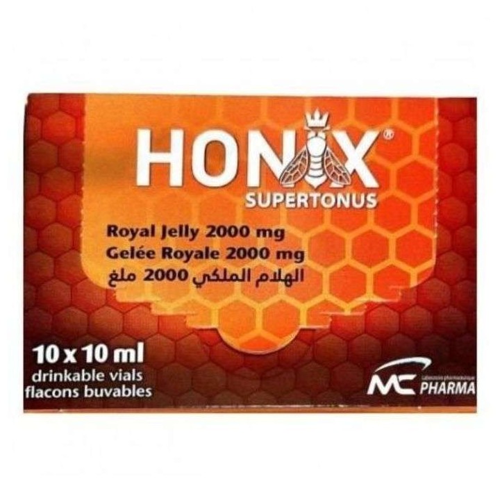 HONIX Supertonus Gelée Royale 2000mg - 10 Ampoules de 10ml