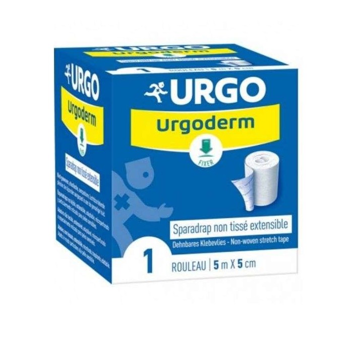 URGO Urgoderm Bande Adhésive Extensible Non Tissée - 5m x 5cm