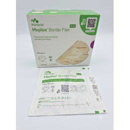 MEPILEX Border Flex Oval Pansement Hydrocellulaire 7.8 x 10cm - 1 Unité