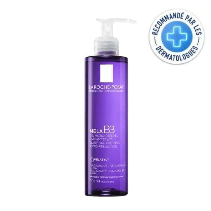 LA ROCHE-POSAY Mela B3 Gel Micro-Peeling Unifiant Éclat - 200ml