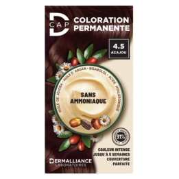 D-Cap Coloration Cheveux Permanente - N°4.5 Acajou