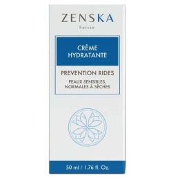 ZENSKA Crème Hydratante Prévention Rides - 50ml